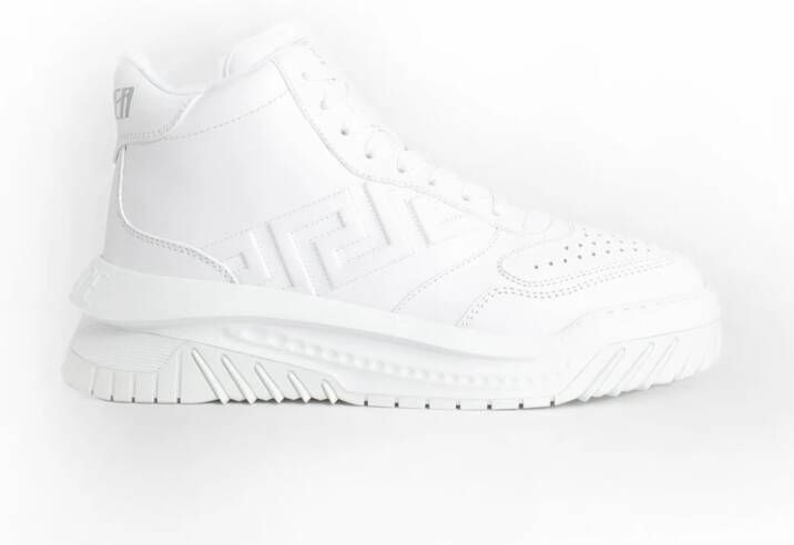 Versace Witte Greca Odissea High-Top Sneakers White Heren