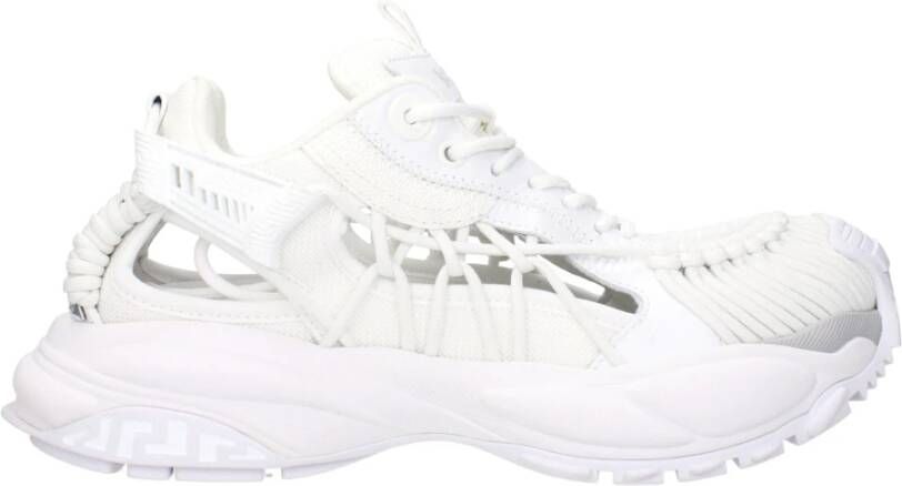 Versace Witte Sneakers voor een stijlvolle look White Heren