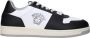 Versace Witte Leren Lage Sneakers - Thumbnail 1