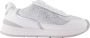 Versace Witte Leren Sneakers Gestructureerd Kalfsleer - Thumbnail 1