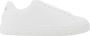 Versace Witte Leren Sneakers met Logo White Heren - Thumbnail 1