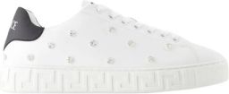 Versace Low-Top Sneakers Leather White in wit