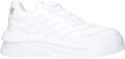 Versace Greca Odissea Veterschoenen van leer White Heren