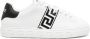 Versace Witte Sneakers met Handtekening Greca Borduursel White Heren - Thumbnail 1