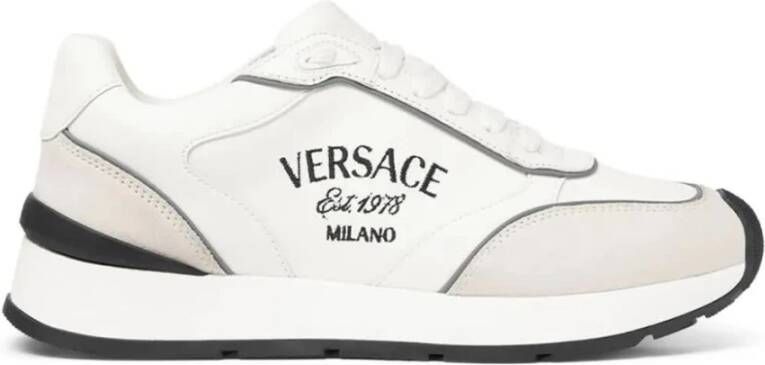 Versace Witte Sneakers Multicolor Dames