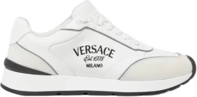 Versace Witte Sneakers White Heren
