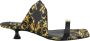 Versace Zwarte Kant Platte Schoenen Ss22 Multicolor Dames - Thumbnail 1