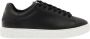 Versace Grieks geëtste kalfsleren sneakers met monogram Black Heren - Thumbnail 6