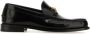 Versace Zwarte leren Medusa loafers - Thumbnail 1