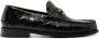 Versace Zwarte platte schoenen met Medusa 95 hardware Black Heren - Thumbnail 1