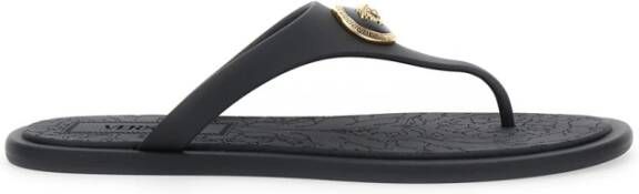Versace Zwarte Medusa Head Sandalen