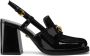 Versace Zwarte sandalen met hak en kristallen versiering Black Dames - Thumbnail 1