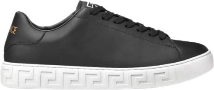 Versace Zwarte Sneakers Black Heren
