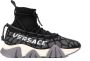 Versace Zwarte Squalo Veterschoenen voor Heren Black Heren - Thumbnail 1