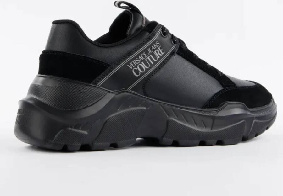 Versace Zwarte Urban Streetwear Sneakers SC2 Mand