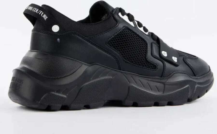 Versace Zwarte Urban Streetwear Sneakers SC4