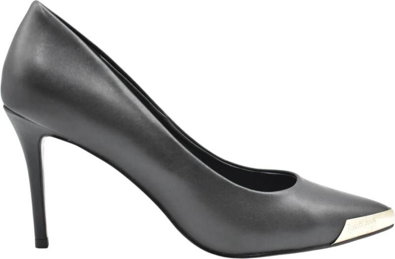 Versace Zwarte Veterschoenen Platte Aw23