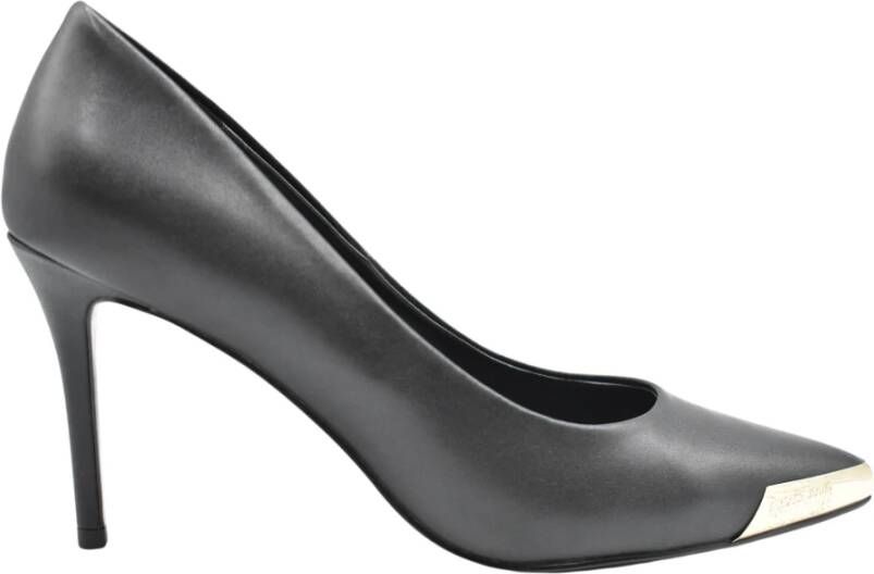 Versace Zwarte Veterschoenen voor Dames Black Dames