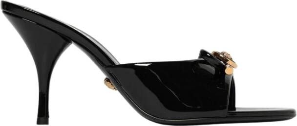 Versace Sandalen met Vierkante Neus en Hak