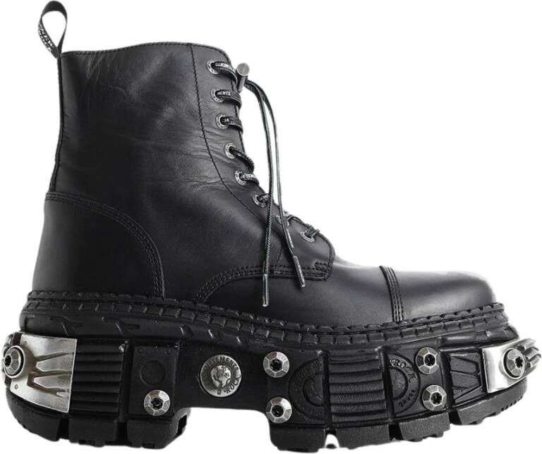 Vetements Boots Black Heren