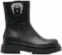 Versace Jeans Couture Zwarte casual gesloten laarsjes Zwart Dames - Thumbnail 1
