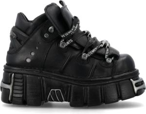 Vetements Nieuw rockplatform sneakers Zwart Dames