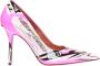 Vetements Stiletto -pompen met een patroon Roze Dames - Thumbnail 1