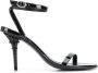 Vetements Zwarte lakleren Eiffeltoren sandalen Black Dames - Thumbnail 1