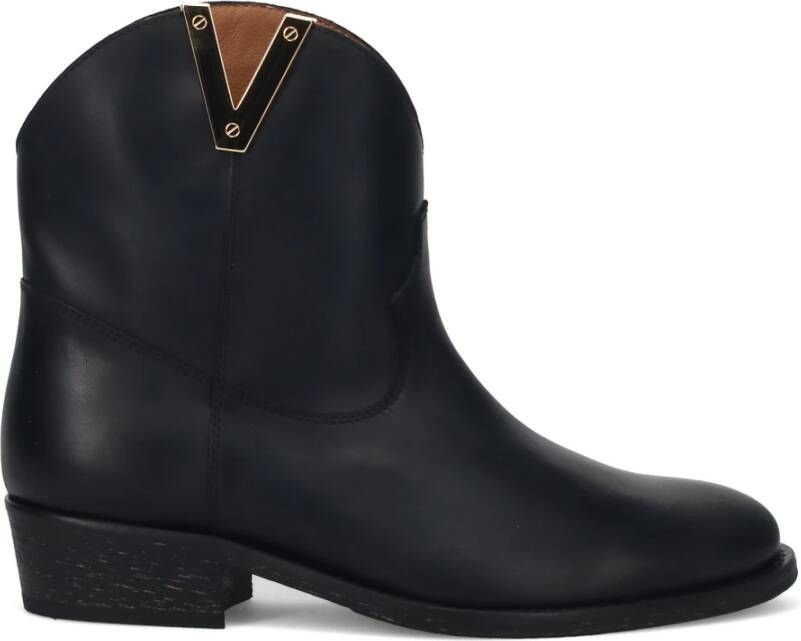 Via Roma 15 Ankle Boots Black Dames