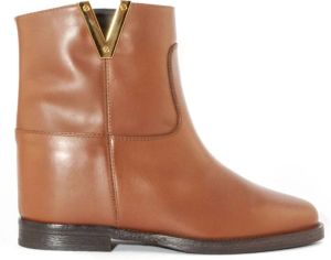 Via Roma 15 Ankle Boots Bruin Dames
