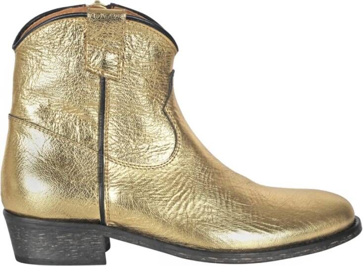 Via Roma 15 Ankle Boots Geel Dames