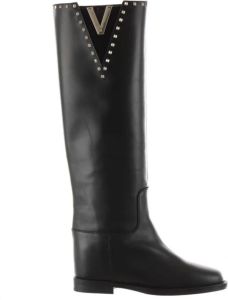 Via Roma 15 Boots Zwart Dames