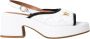 Via Roma 15 Elegante Witte Sandalen met Hak - Thumbnail 1