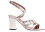 Via Roma 15 High Heel Sandals Beige Dames - Thumbnail 1