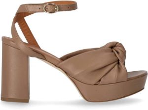 Via Roma 15 High Heel Sandals Beige Dames
