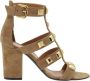 Via Roma 15 High Heel Sandals Bruin Dames - Thumbnail 1