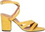 Via Roma 15 High Heel Sandals Yellow Dames - Thumbnail 1