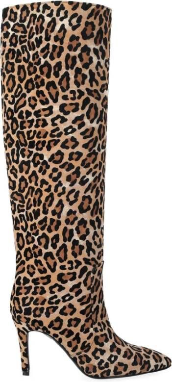 Via Roma 15 Leopard Animalier Print Mode Sneakers