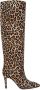 Via Roma 15 Leopard Animalier Print Mode Sneakers - Thumbnail 1