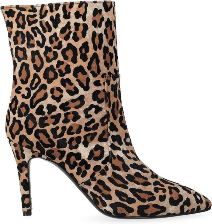 Via Roma 15 Leopard Animalier Print Mode Sneakers