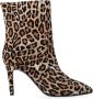 Via Roma 15 Leopard Animalier Print Mode Sneakers - Thumbnail 1