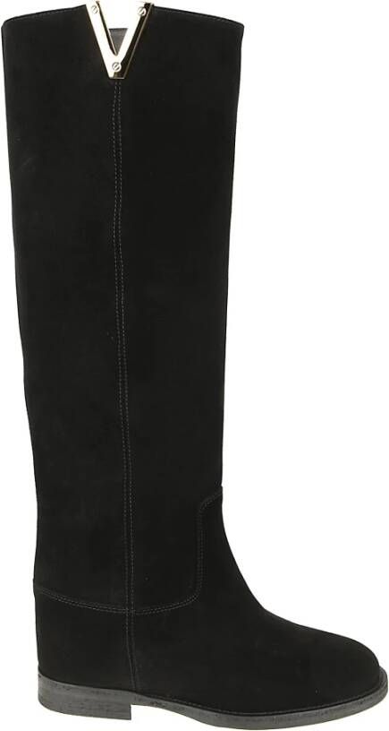 Via Roma 15 Velours Enkellaars