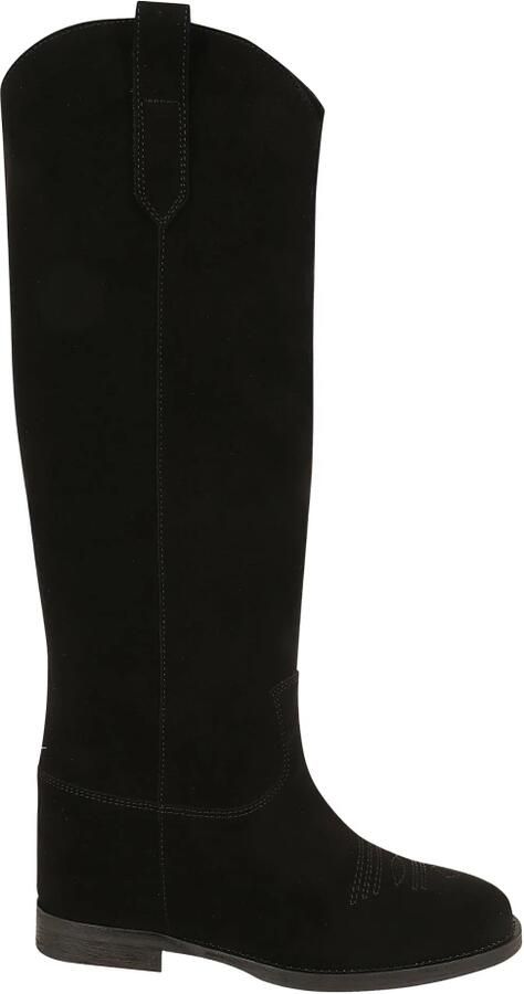 Via Roma 15 4177 Velour Texan Boot