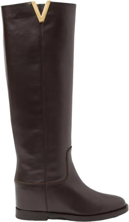 Via Roma 15 Bruine leren laars 2568 - Foto 2