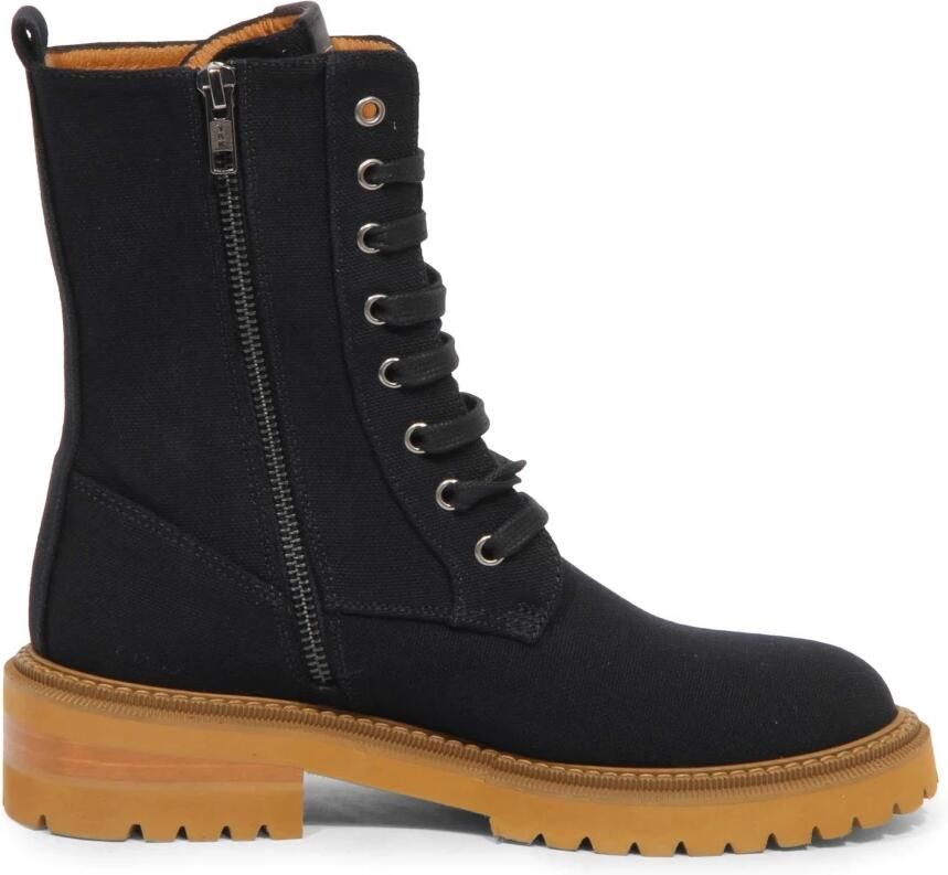 Via Roma 15 Canvas Anfibio Laarzen