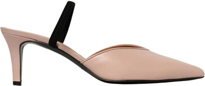 Via Roma 15 Elegante Pointed Toe Muiltjes met Hak en Slingback Bandje