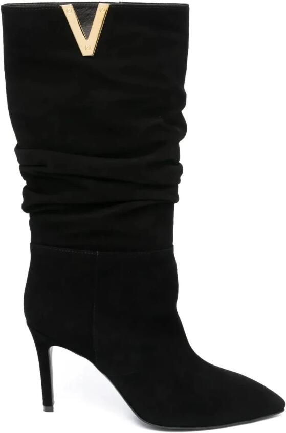 Via Roma 15 Golden V Stiletto Boot