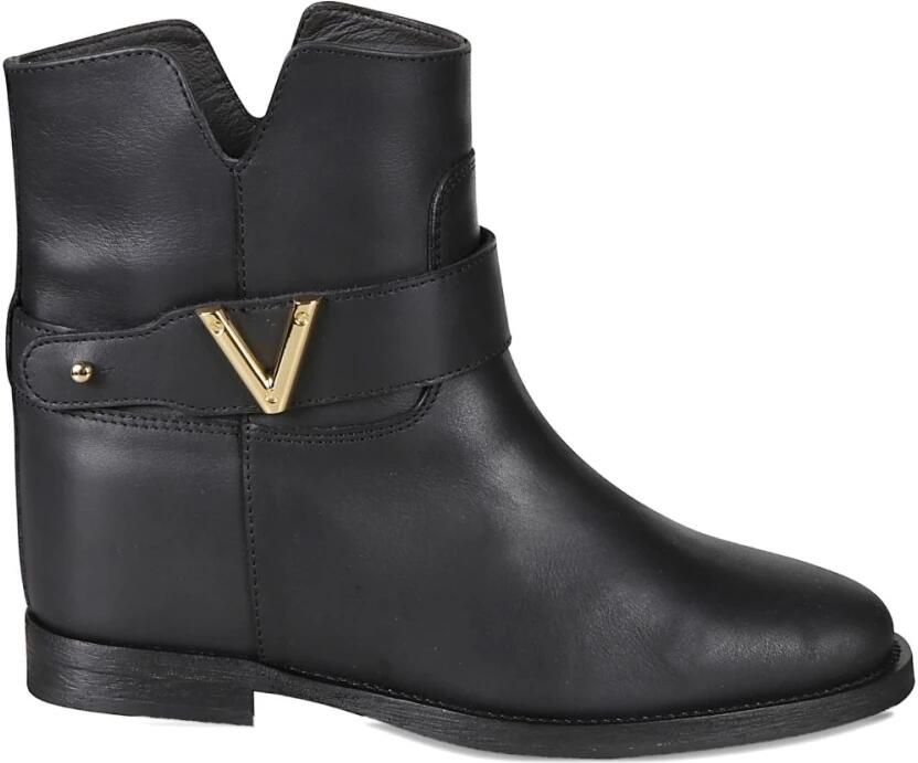 Via Roma 15 Malibu Leren Laarzen met Franjes - Foto 2