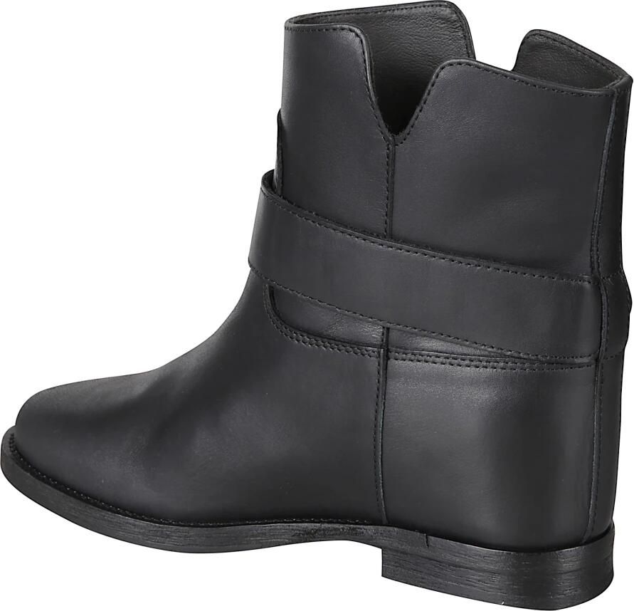 Via Roma 15 Malibu Leren Laarzen met Franjes