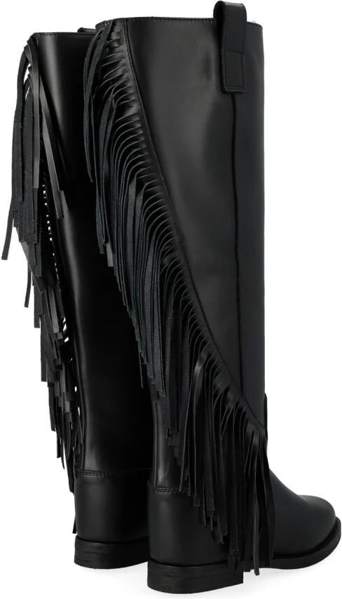 Via Roma 15 Nero Malibu Damessandalen